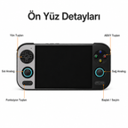 ANBERNIC RG 476H El Oyun Konsolu 5000 mAh Pil, Taşınabilir Retro Atari Atari Oyun Cihazı