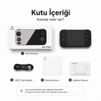 ANBERNIC RG 476H El Oyun Konsolu 5000 mAh Pil, Taşınabilir Retro Atari Atari Oyun Cihazı