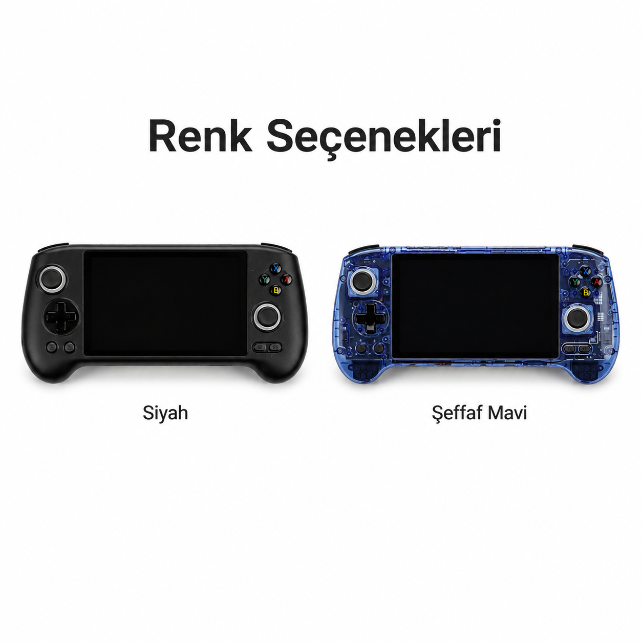 ANBERNIC RG556 Retro El Oyun Konsolu 5.48 inç AMOLED Ekran, Kablosuz Taşınabilir Oyun Cihazı