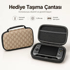 ANBERNIC RG556 Retro El Oyun Konsolu 5.48 inç AMOLED Ekran, Kablosuz Taşınabilir Oyun Cihazı