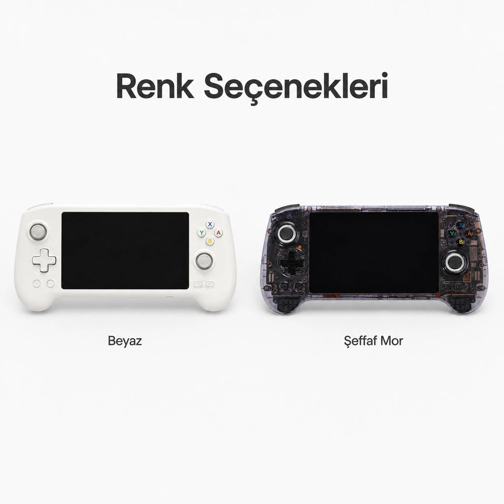 Anbernic RG557 Android El Konsolu 12GB RAM 256GB, Retro Taşınabilir Oyun Konsolu