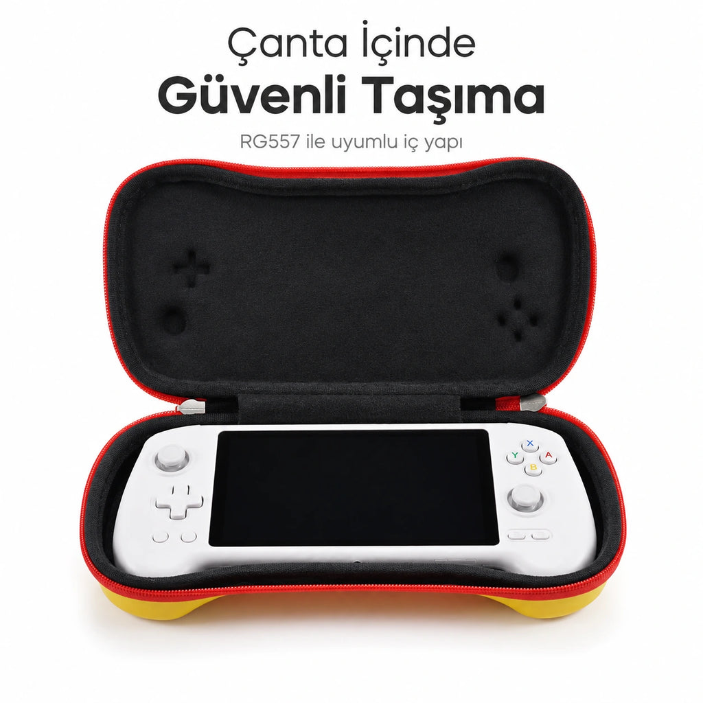 Anbernic RG557 Android El Konsolu 12GB RAM 256GB, Retro Taşınabilir Oyun Konsolu