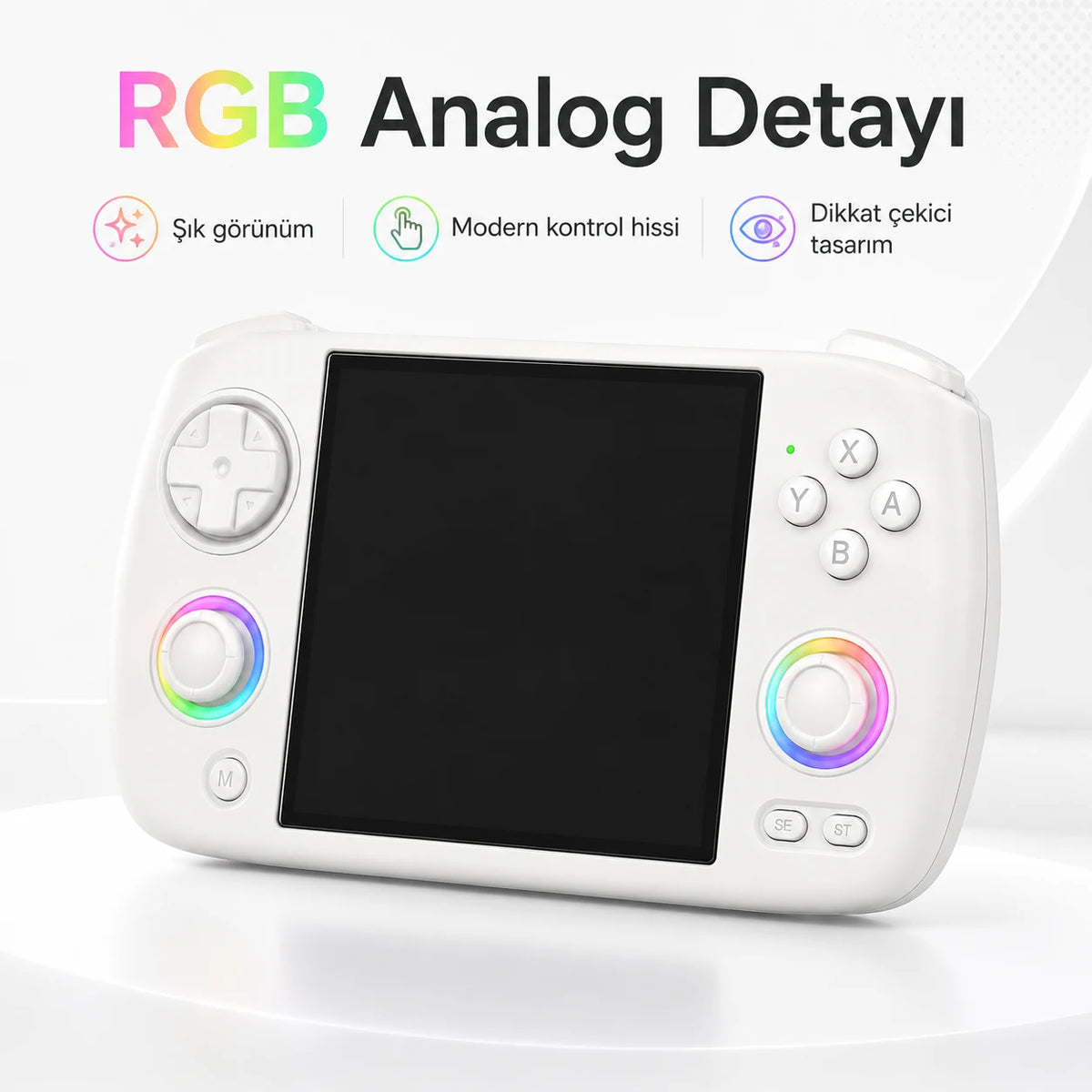 Anbernic RG CubeXX El Oyun Konsolu 3.95 inc IPS Ekran, Retro Mini Oyun Konsolu