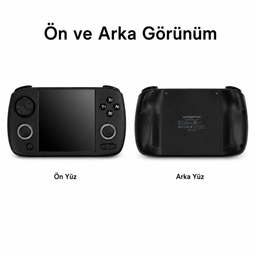 Anbernic RG CubeXX El Oyun Konsolu 3.95 inc IPS Ekran, Retro Mini Oyun Konsolu