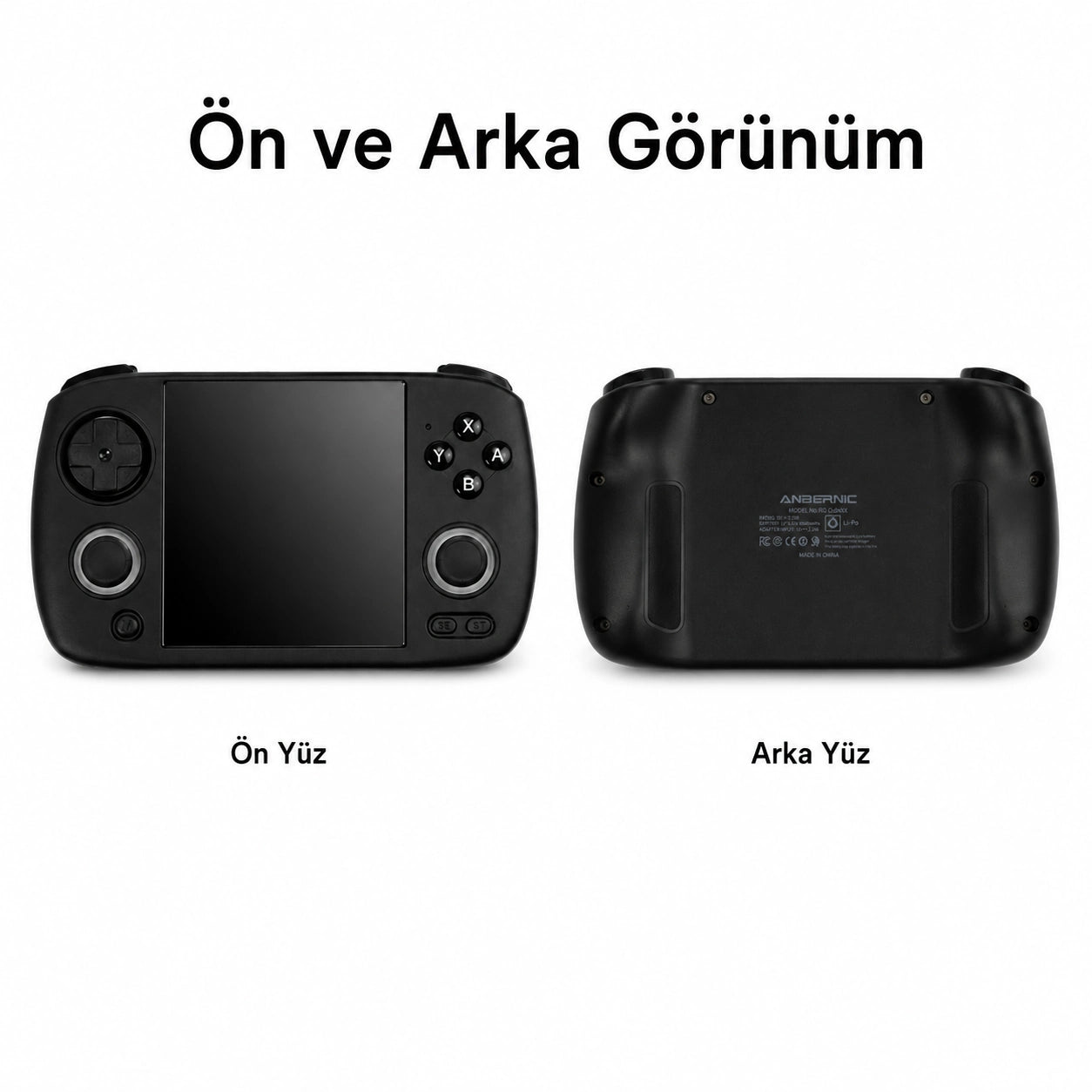 Anbernic RG CubeXX El Oyun Konsolu 3.95 inc IPS Ekran, Retro Mini Oyun Konsolu