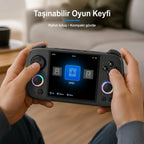 Anbernic RG CubeXX El Oyun Konsolu 3.95 inc IPS Ekran, Retro Mini Oyun Konsolu