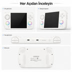 Anbernic RG CubeXX El Oyun Konsolu 3.95 inc IPS Ekran, Retro Mini Oyun Konsolu
