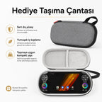 Anbernic RG VITA El Oyun Konsolu 5.46 inç IPS Dokunmatik Ekran Android 12 Taşınabilir Retro Atari Oyun Cihazı