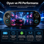 Anbernic RG VITA Pro Taşınabilir El Oyun Konsolu RK3576 4GB RAM 5000 mAh, Android Retro Oyun Konsolu