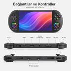 Anbernic RG VITA Pro Taşınabilir El Oyun Konsolu RK3576 4GB RAM 5000 mAh, Android Retro Oyun Konsolu