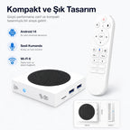 C5 PRO 8K Android 14 TV Box 4GB 64GB, Wi-Fi 6 Smart Media Player