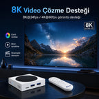 C5 PRO 8K Android 14 TV Box 4GB 64GB, Wi-Fi 6 Smart Media Player