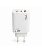 E14 65W PD 3 Portlu Ultra Hızlı Turbo Şarj Cihazı, Type-C ve USB Seyahat Adaptörü