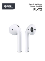 EAR-1 Pro 2 Premium Bluetooth Kulaklık, iPhone ve Android Uyumlu Kablosuz Kulak İçi Kulaklık