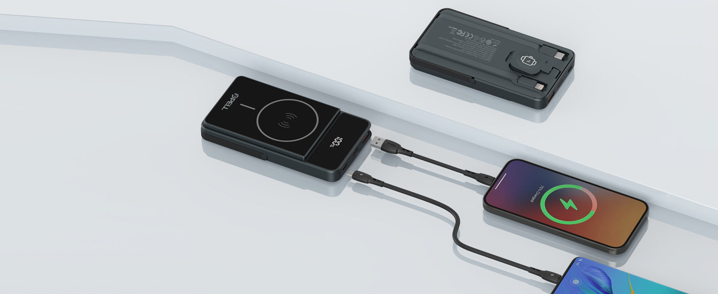 PL-F19 MANYETİK WİRELESS PD 20W POWERBANK