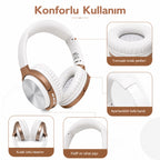 HZ-BT830 Bluetooth Kulak Üstü Kulaklık 5.0, Kablosuz Süper Bass Kulaklık