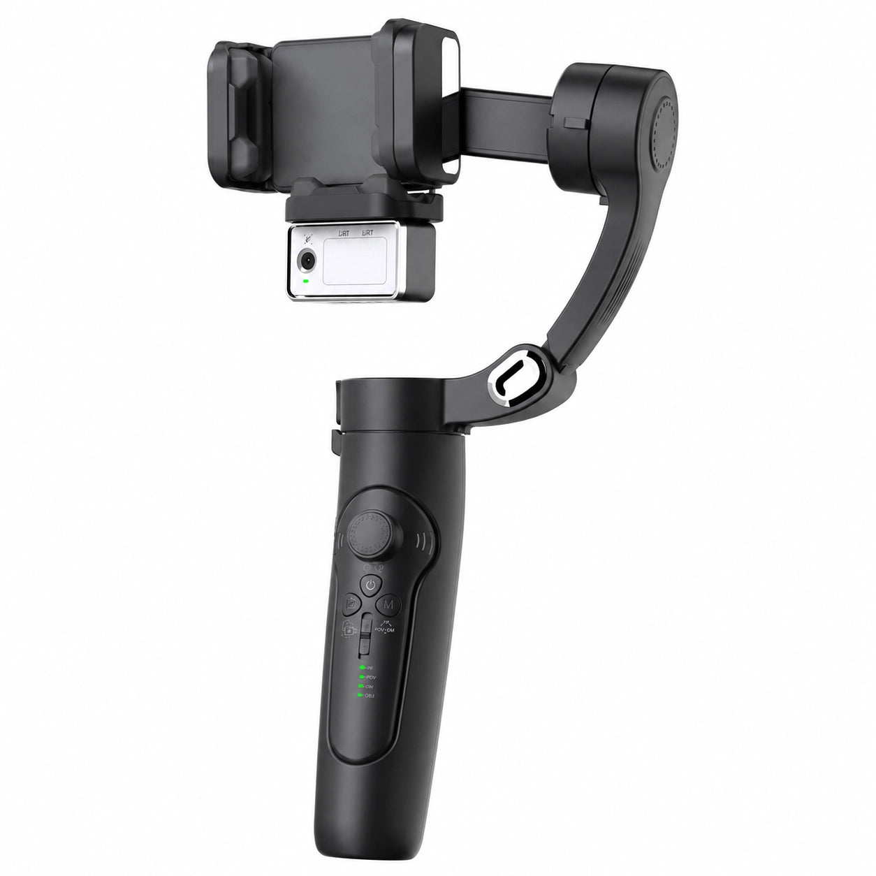 M3 Alpro Telefon Gimbal Stabilizatör 3-Eksenli, AI Akıllı Takip Özellikli Sabitleyici