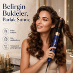 Mini More 6 In 1 Airstyler Hava Üflemeli Saç Şekillendirici Seti Coanda Etkili Saç Düzleştirici ve Maşa