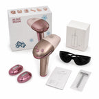 Mini More Beauty Professional IPL Lazer Epilasyon Cihazı 999.999 Atım, Buz Başlıklı Acısız Tüy Bitirme Cihazı - Rose Gold