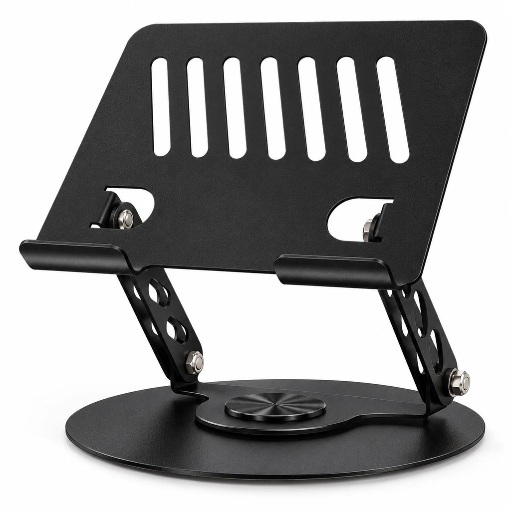 Masaüstü Telefon ve Tablet Standı Alüminyum Alaşım, 360 Degree Dönebilen Katlanabilir Metal Stand NO.S961