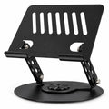 Masaüstü Telefon ve Tablet Standı Alüminyum Alaşım, 360 Degree Dönebilen Katlanabilir Metal Stand NO.S961