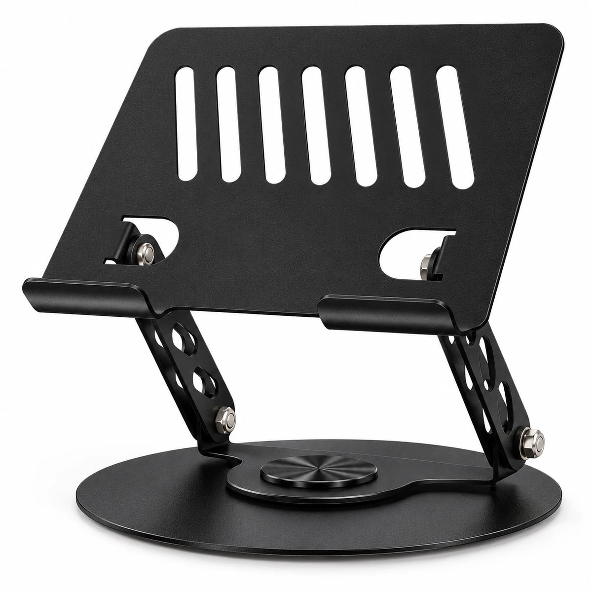 Masaüstü Telefon ve Tablet Standı Alüminyum Alaşım, 360 Degree Dönebilen Katlanabilir Metal Stand NO.S961