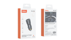 PL-C12 42.5W Çift Çıkışlı Alüminyum PD Hızlı Araç Şarj Cihazı, Çakmaklık Hızlı Şarj Adaptörü