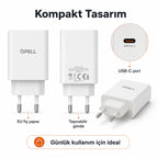 PL-E09 20W PD Süper Hızlı Şarj Başlığı, USB-C Evrensel Şarj Adaptörü