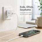PL-E09 20W PD Süper Hızlı Şarj Başlığı, USB-C Evrensel Şarj Adaptörü