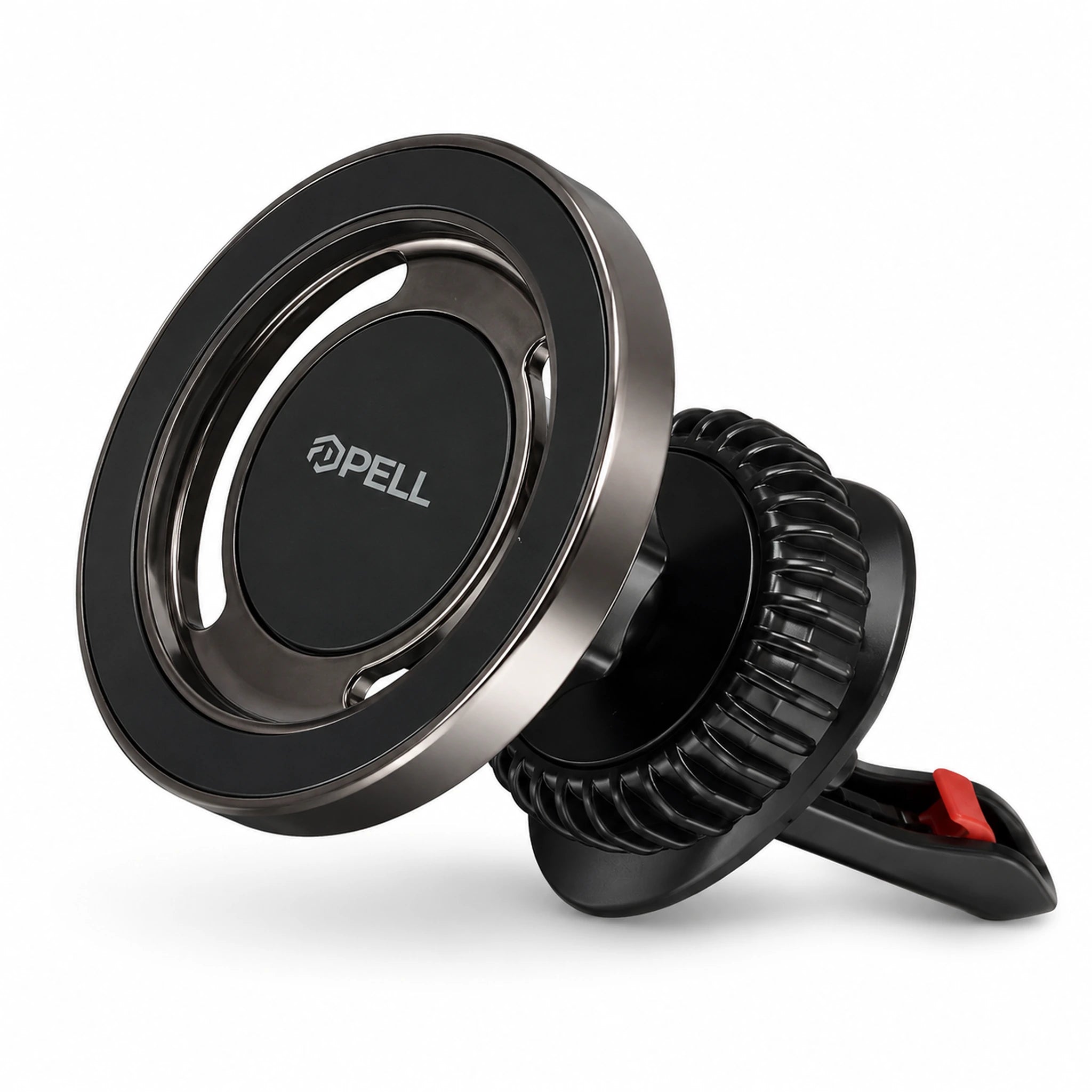 PL-H07 Magsafe Araç İçi Telefon Tutucu 15W Kablosuz Şarjlı, 360° Dönebilen Manyetik Tutacak
