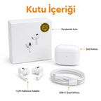 Pro 2. Nesil TWS Bluetooth Kulaklık, Aktif Gürültü Engelleyici ANC USB-C Kablosuz Kulak İçi Kulaklık