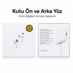 Pro 2. Nesil TWS Bluetooth Kulaklık, Aktif Gürültü Engelleyici ANC USB-C Kablosuz Kulak İçi Kulaklık