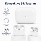 PELL Pro 2. Nesil TWS Bluetooth Kulaklık, Aktif Gürültü Engelleyici ANC USB-C Kablosuz Kulak İçi Kulaklık