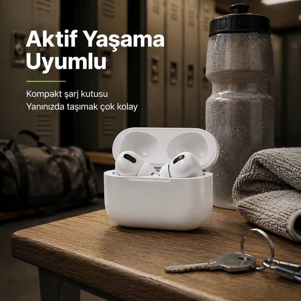 T3 Pro 2 Bluetooth Kulak İçi Kulaklık, Aktif Gürültü Engelleme ANC Kablosuz Kulaklık