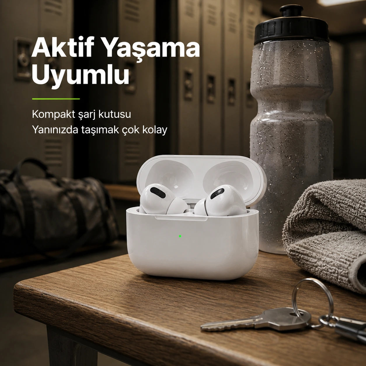 T3 Pro 2 Bluetooth Kulak İçi Kulaklık, Aktif Gürültü Engelleme ANC Kablosuz Kulaklık