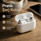 T3 Pro 2 Bluetooth Kulak İçi Kulaklık, Aktif Gürültü Engelleme ANC Kablosuz Kulaklık