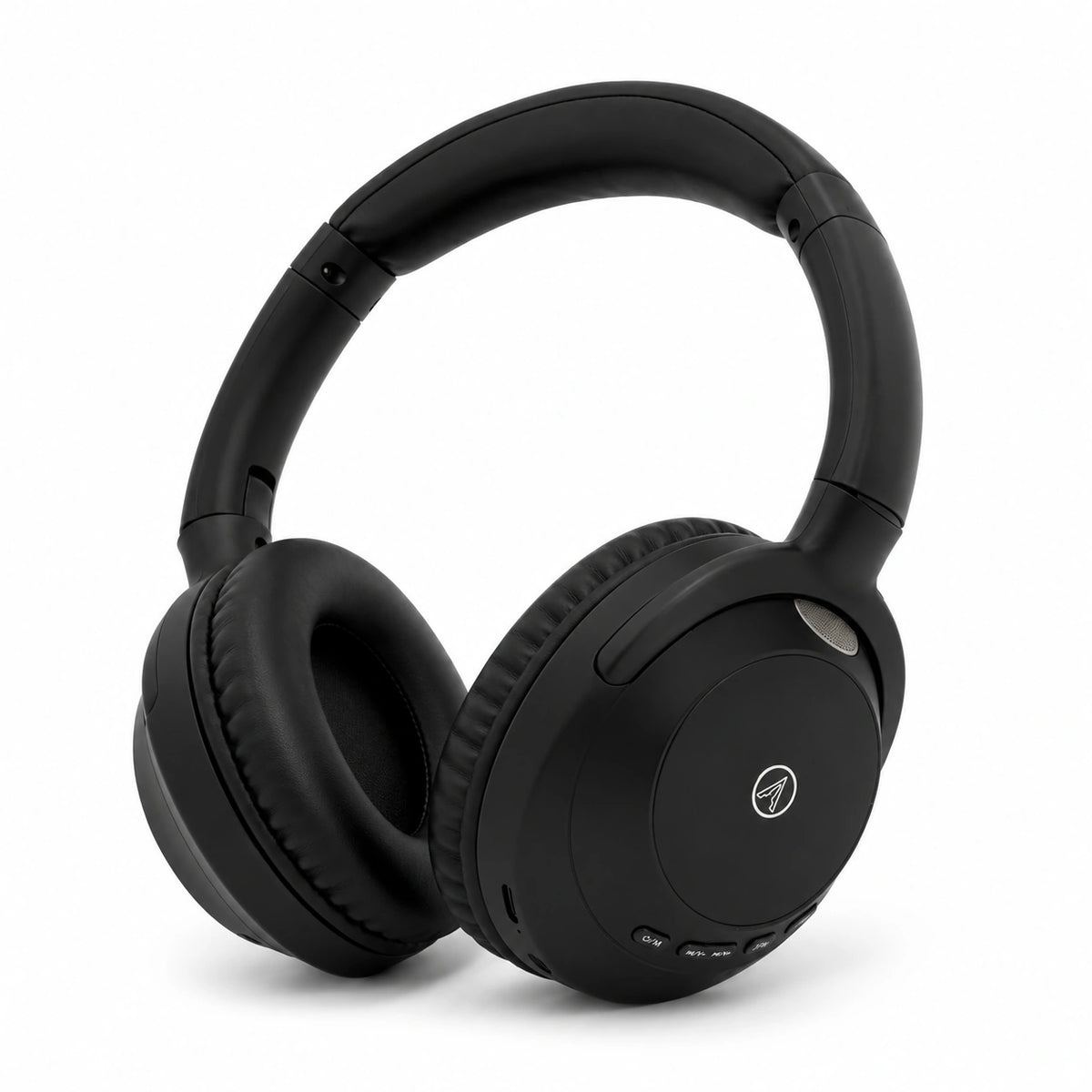 PELL T900 ANC Kablosuz Bluetooth 5.3 Kulak Üstü Kulaklık, Aktif Gürültü Engelleyici Kulaklık - Siyah